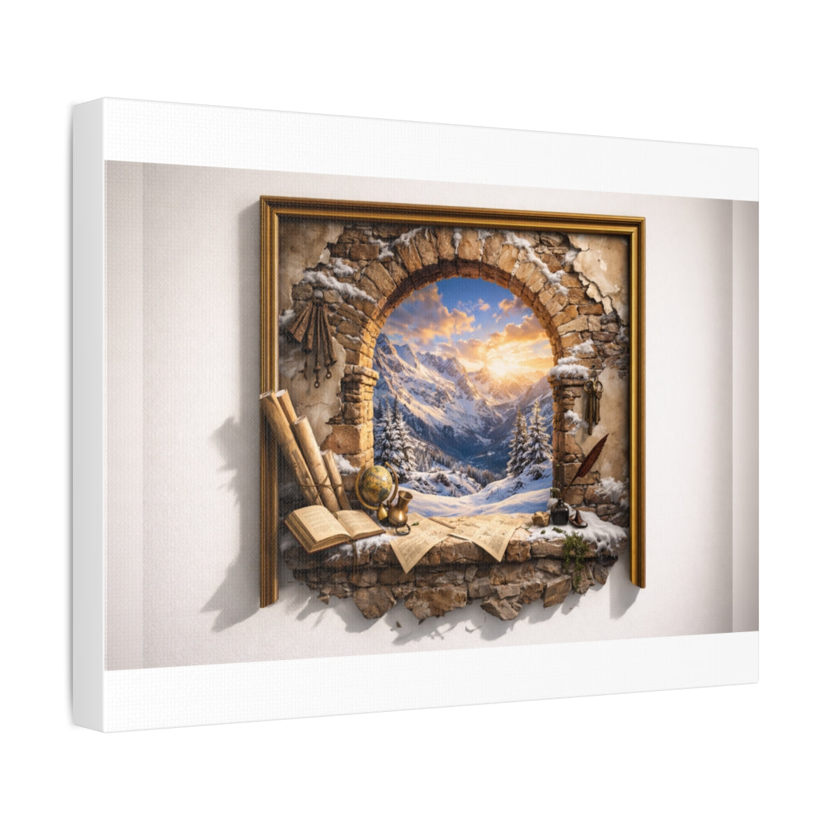 Mountain -- Toile sur Châssis