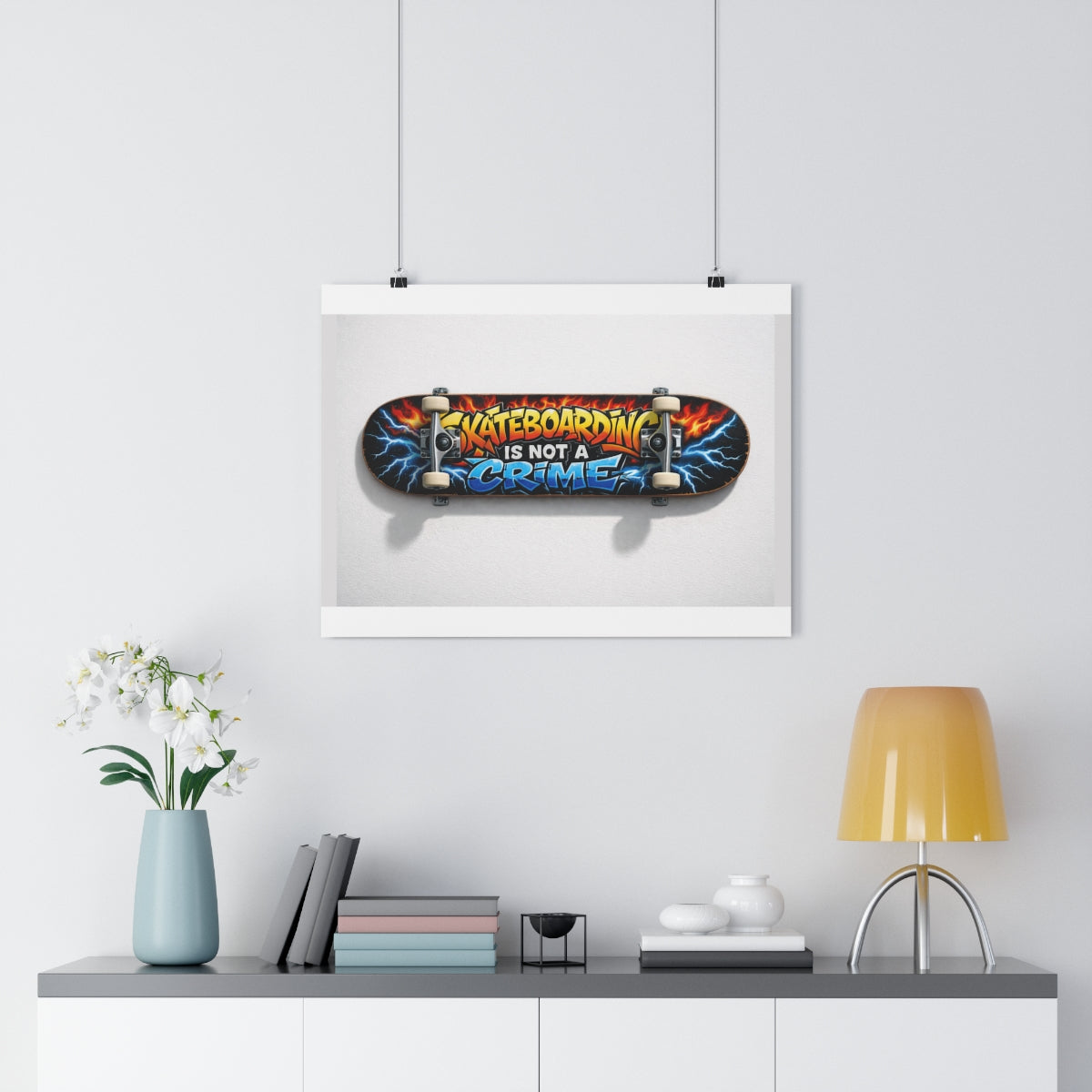 Sk84ever -- Impression Giclée Fine Art