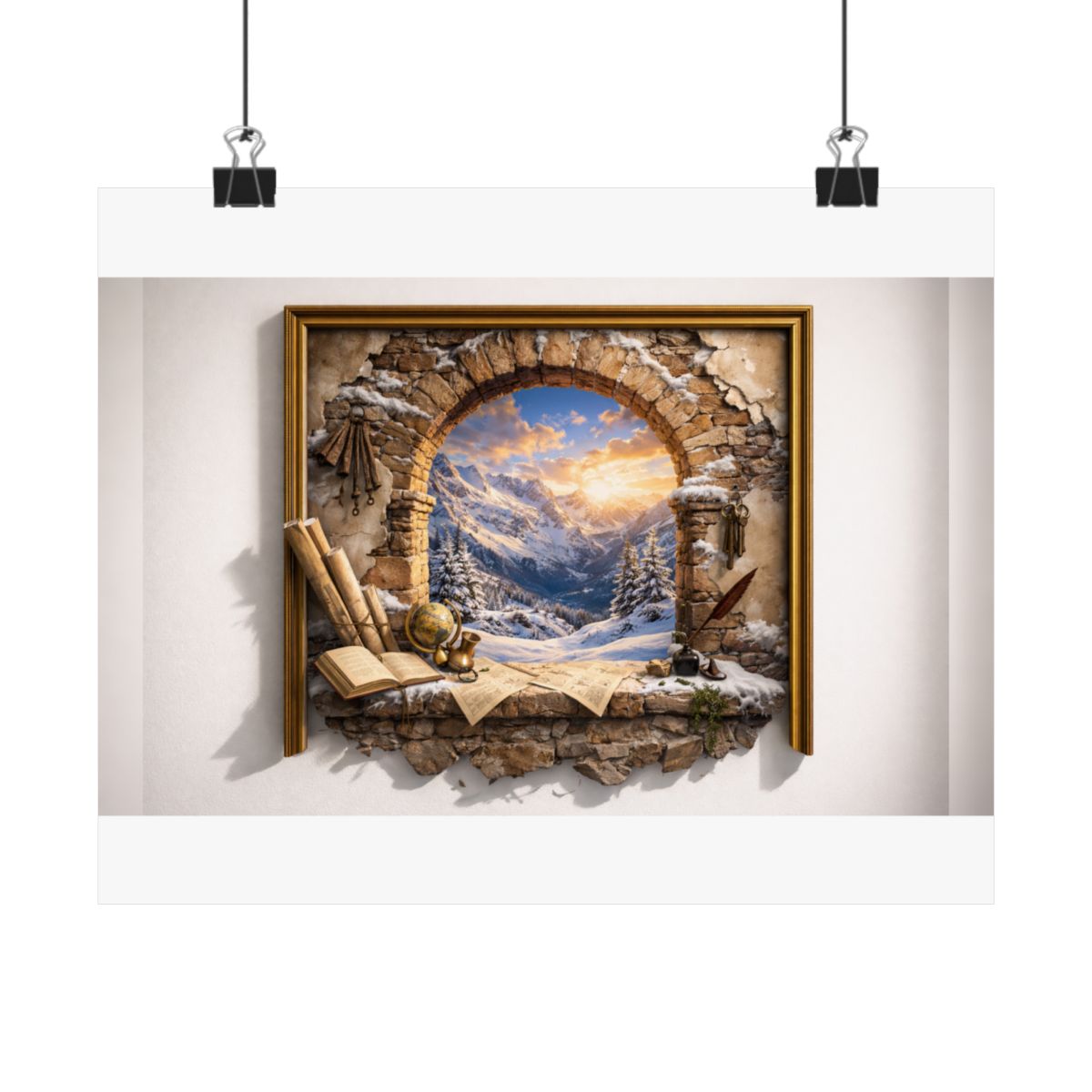 Mountain -- Poster Mat Horizontal