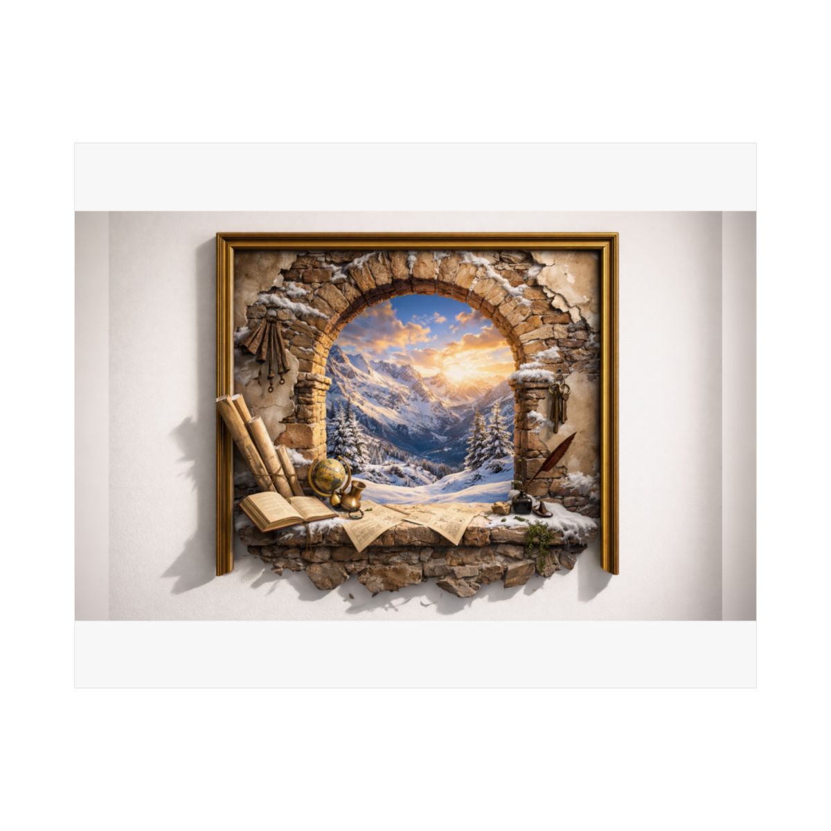 Mountain -- Poster Mat Horizontal