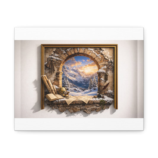 Mountain -- Toile sur Châssis