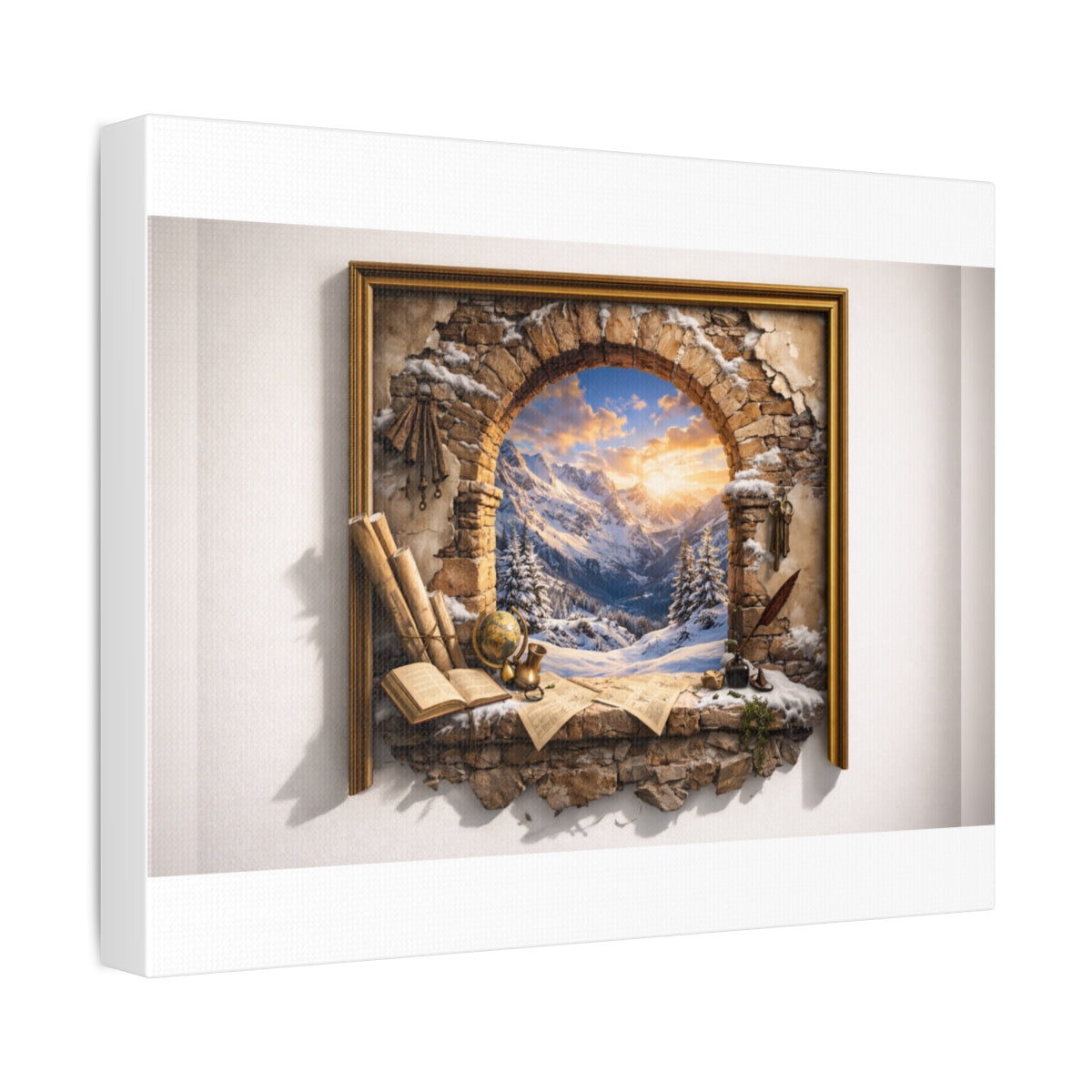 Mountain -- Toile sur Châssis
