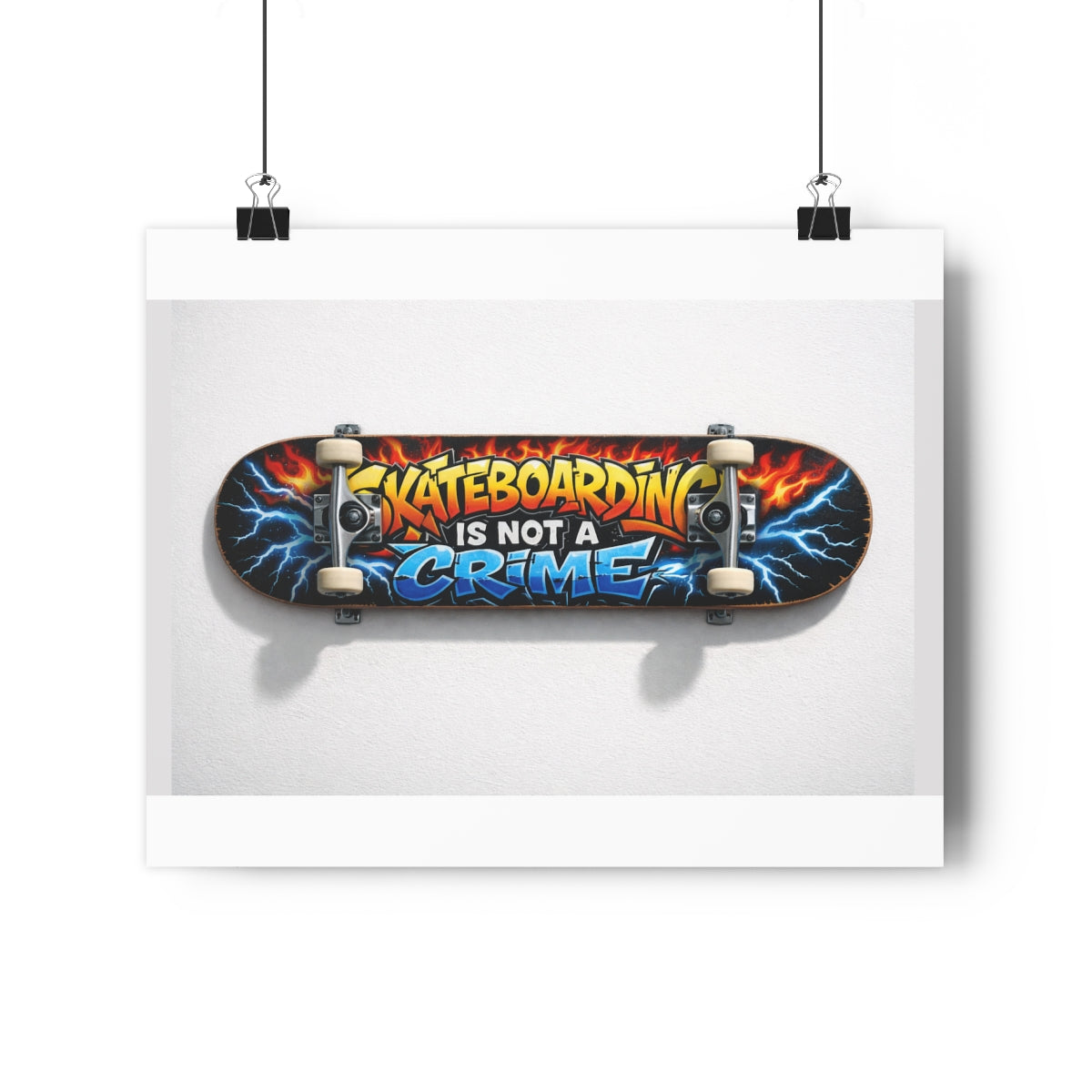 Sk84ever -- Impression Giclée Fine Art