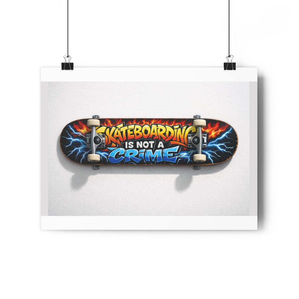 Sk84ever -- Impression Giclée Fine Art