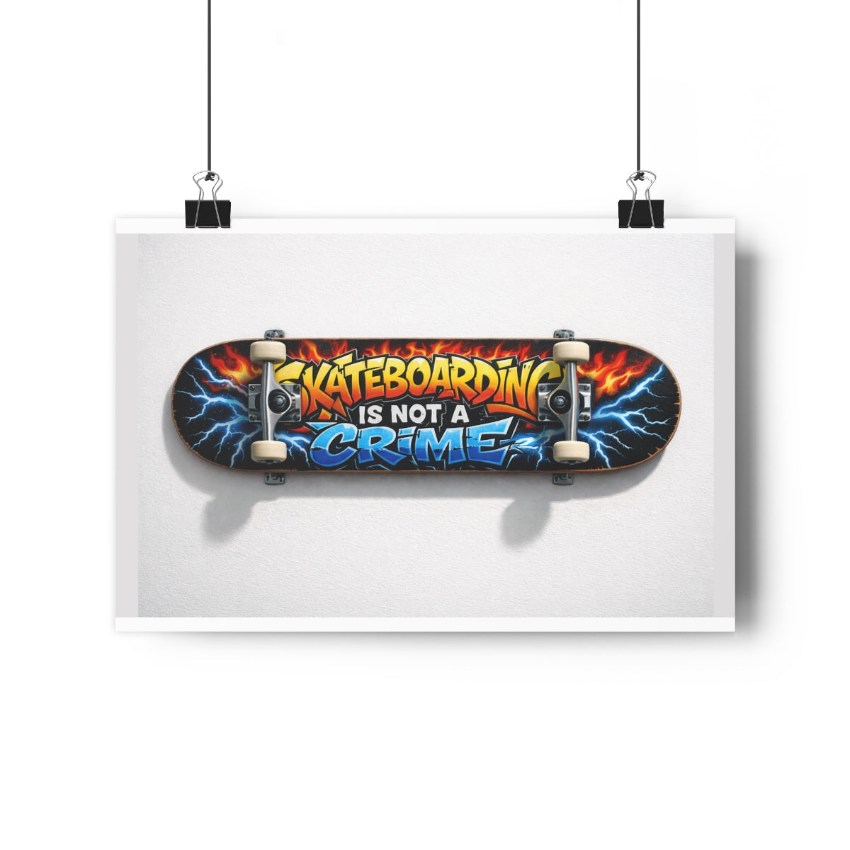 Sk84ever -- Impression Giclée Fine Art