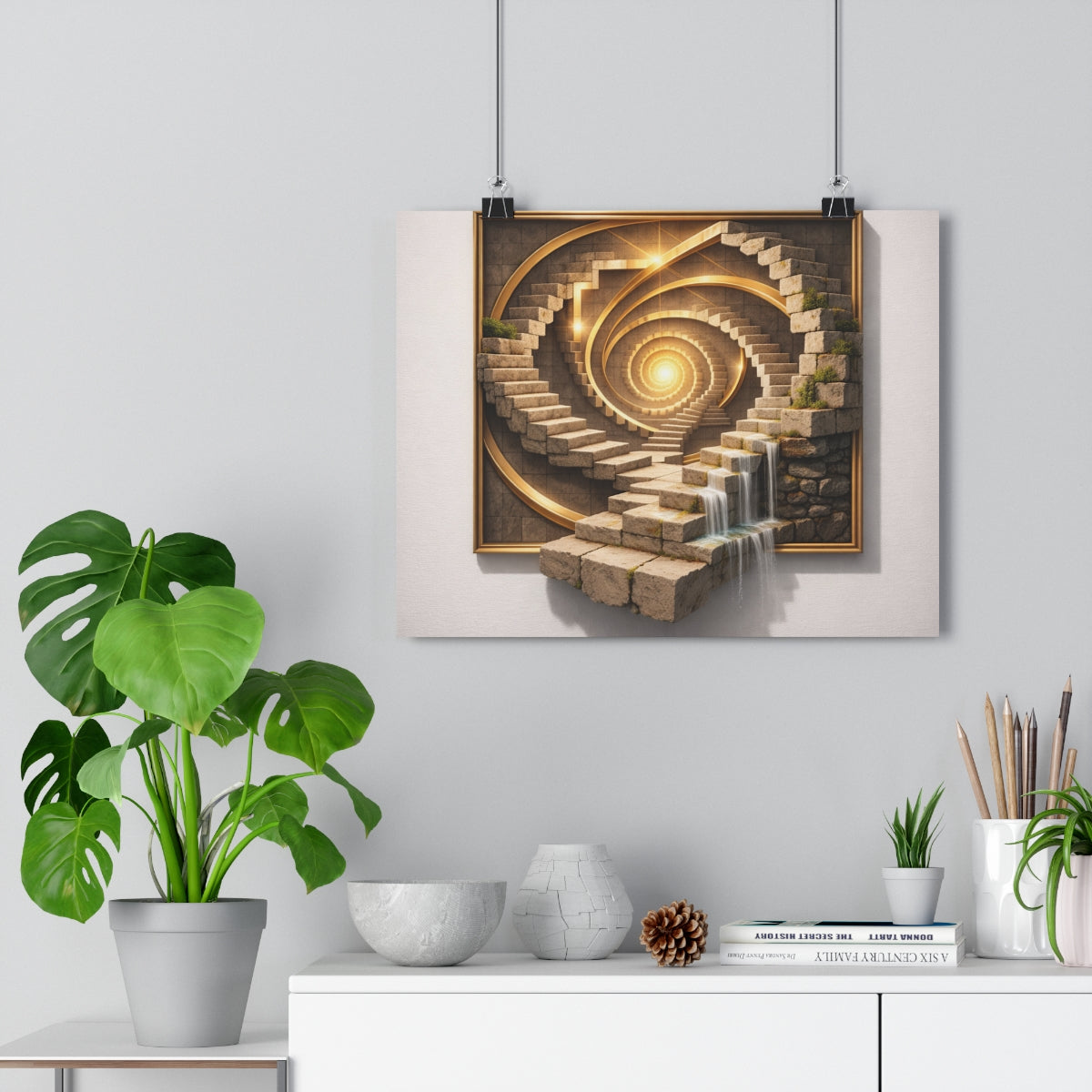ImaginaStairs -- Impression Giclée Fine Art