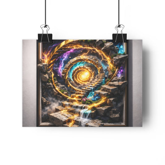 SpiralPortal -- Impression Giclée Fine Art