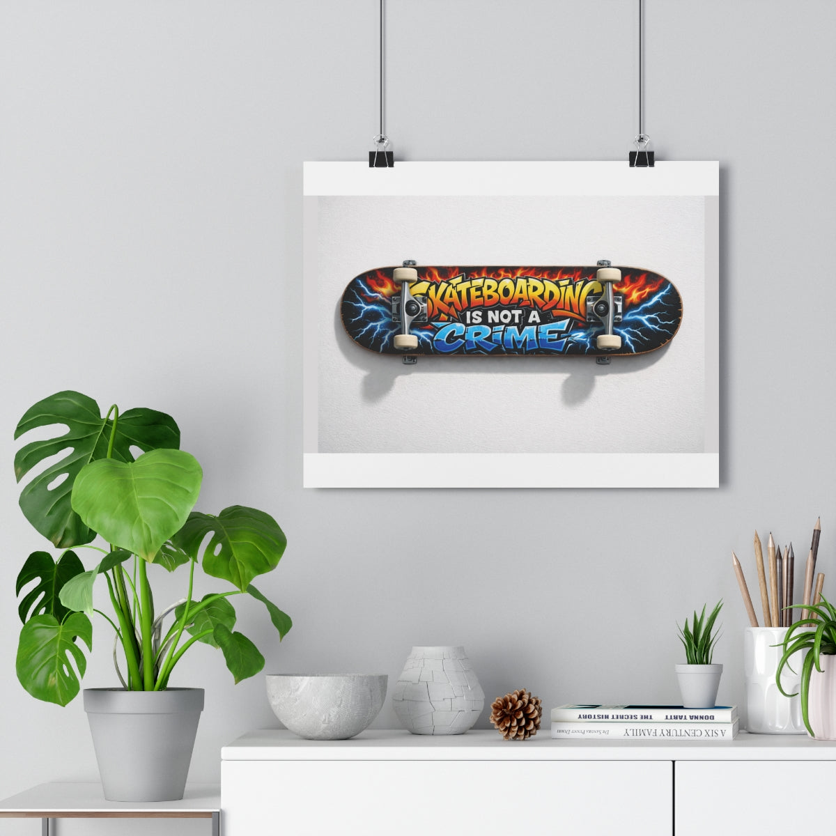Sk84ever -- Impression Giclée Fine Art