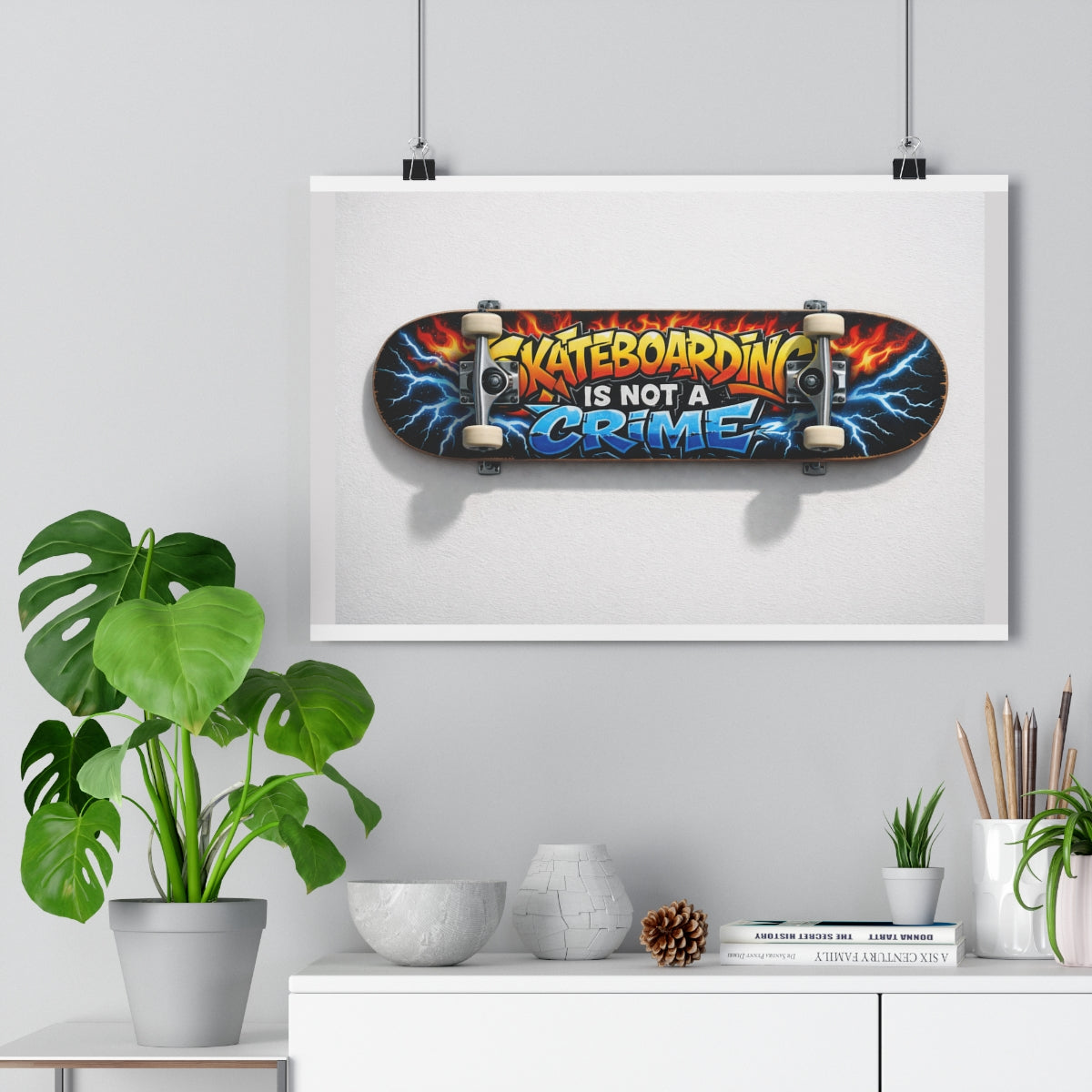 Sk84ever -- Impression Giclée Fine Art