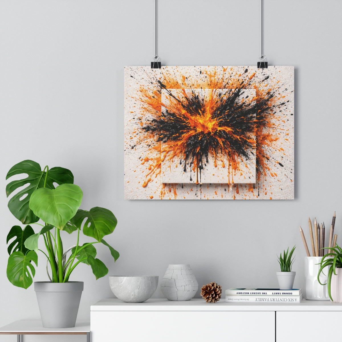 OrangXplod -- Impression Giclée Fine Art