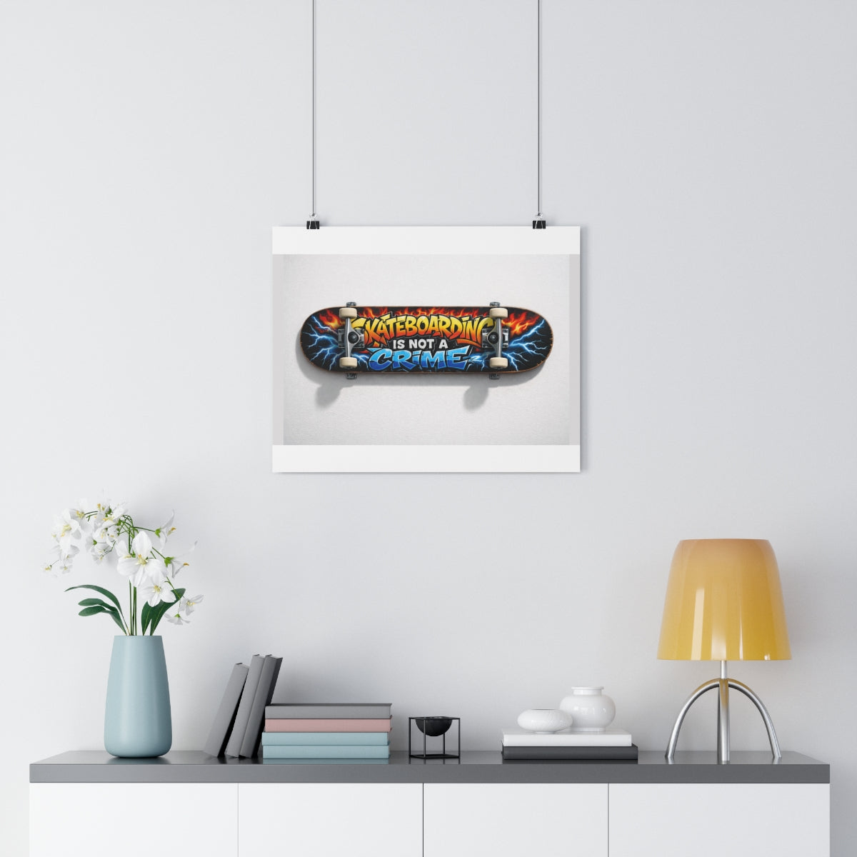 Sk84ever -- Impression Giclée Fine Art