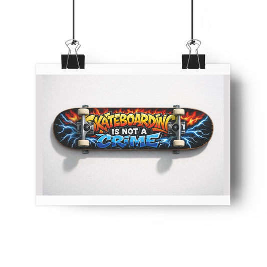 Sk84ever -- Impression Giclée Fine Art