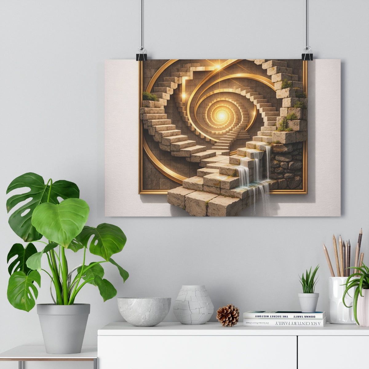 ImaginaStairs -- Impression Giclée Fine Art