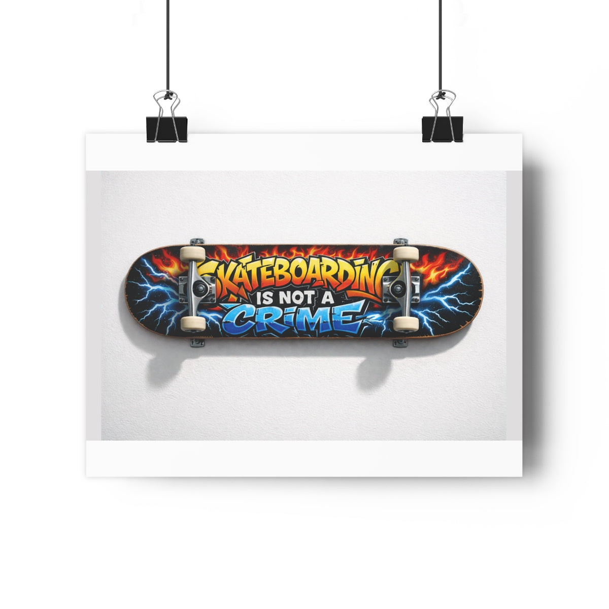 Sk84ever -- Impression Giclée Fine Art