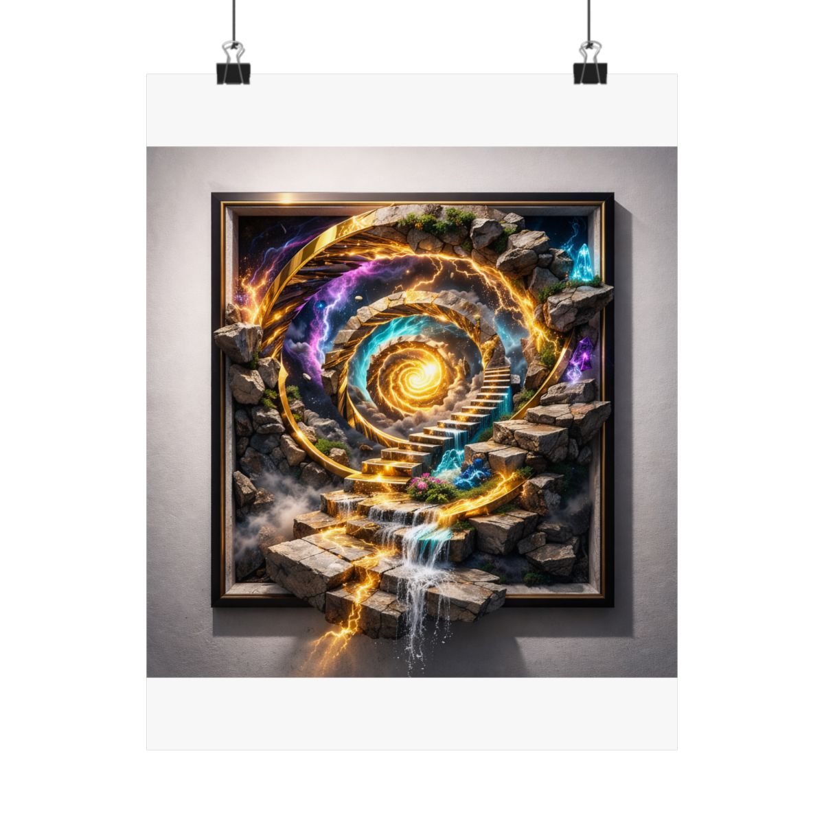 SpiralPortal -- Poster Mat