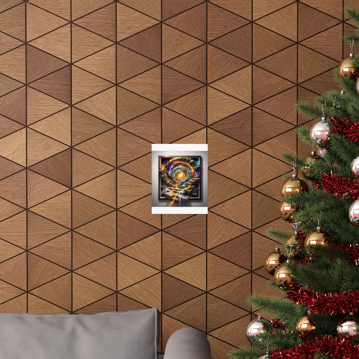 SpiralPortal -- Poster Mat