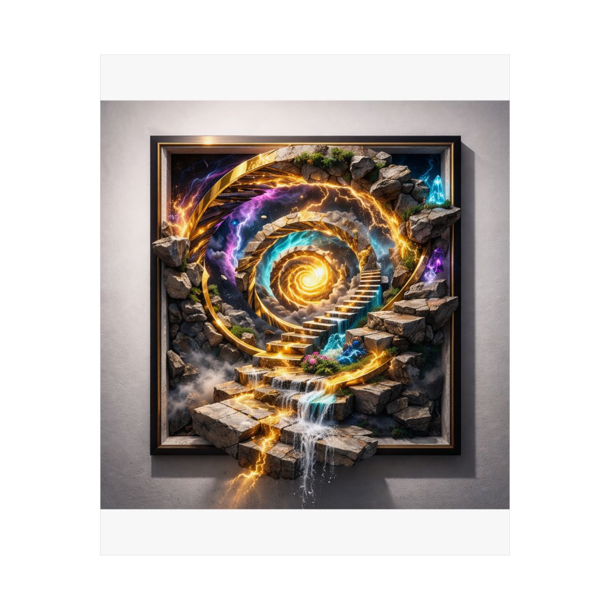 SpiralPortal -- Poster Mat
