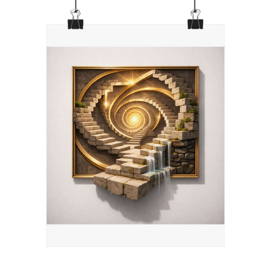 ImaginaStairs -- Poster Mat