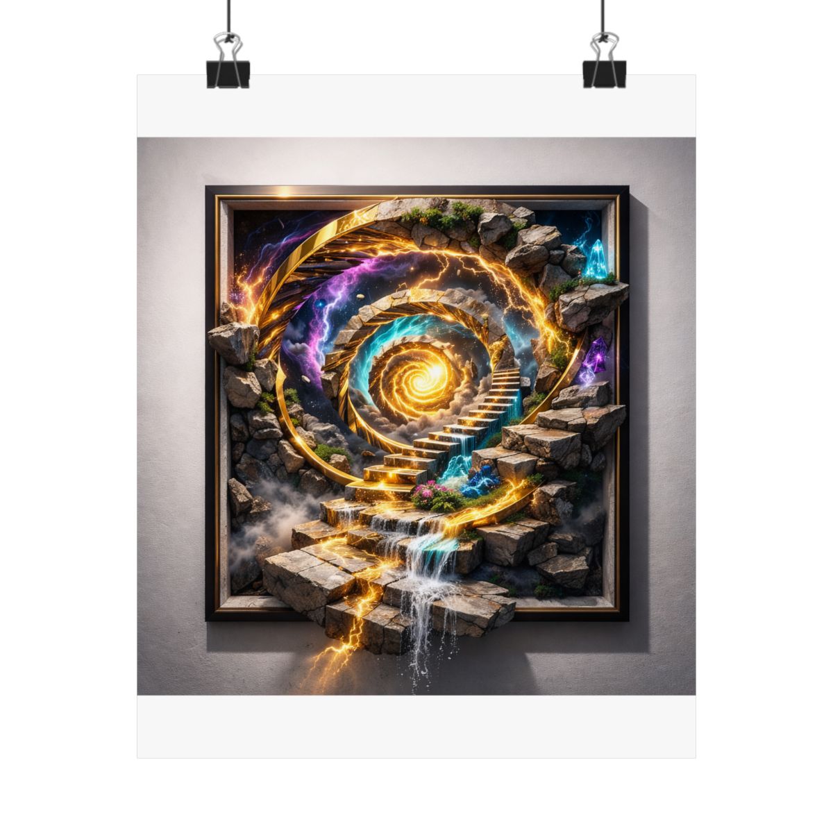 SpiralPortal -- Poster Mat