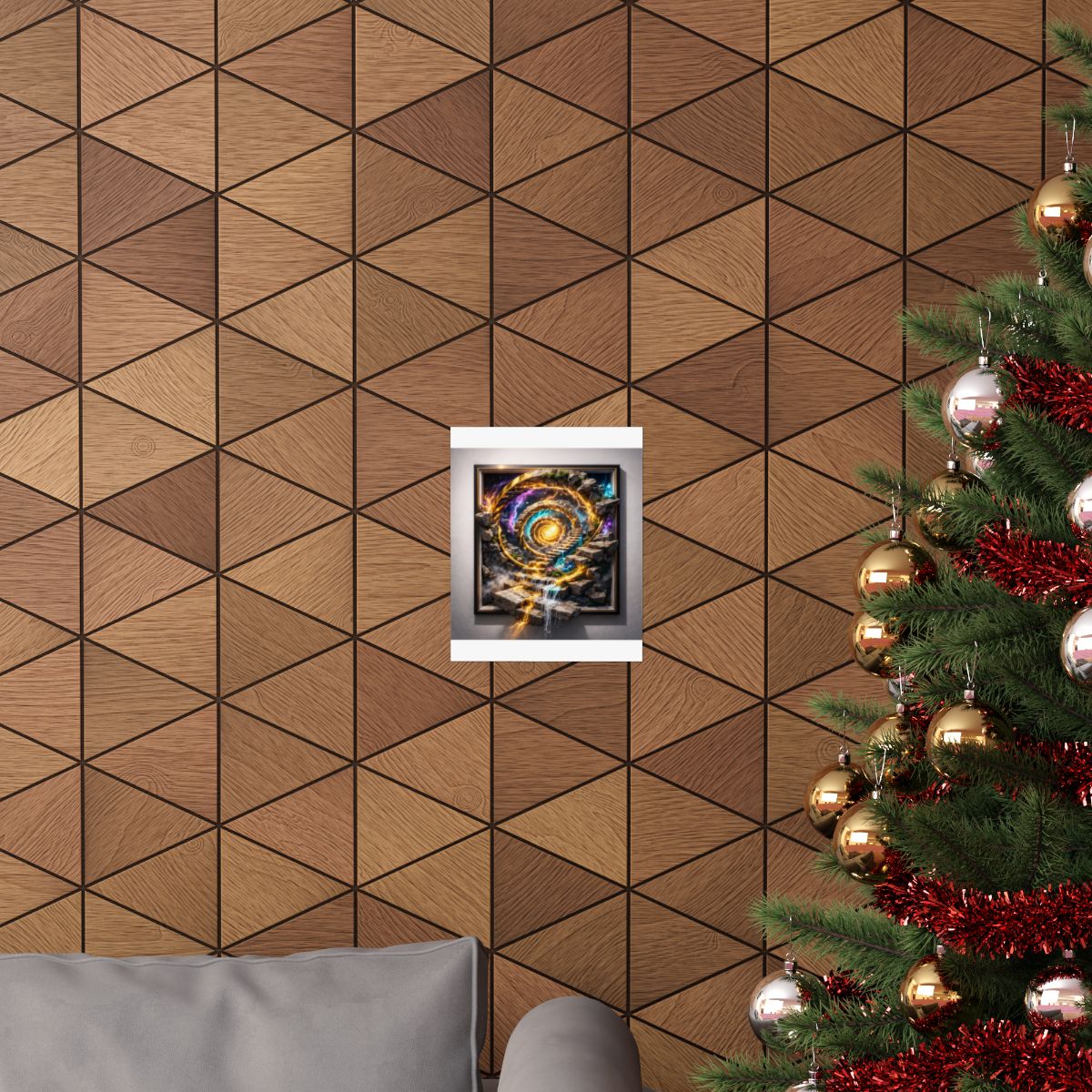 SpiralPortal -- Poster Mat