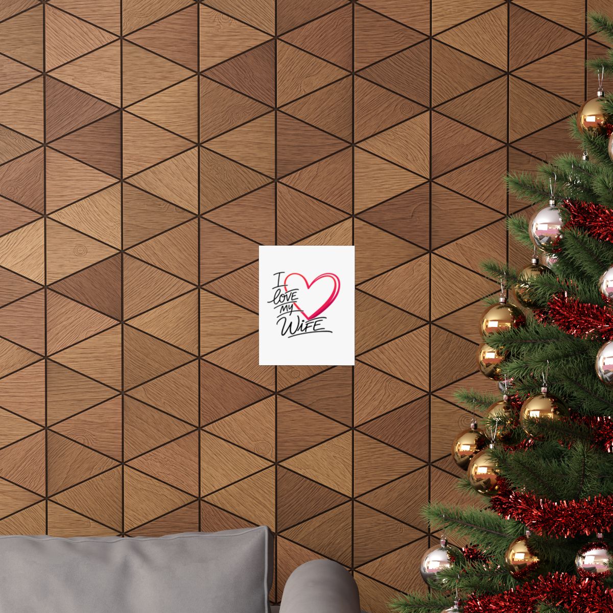 I Love My Wife -- Poster Mat