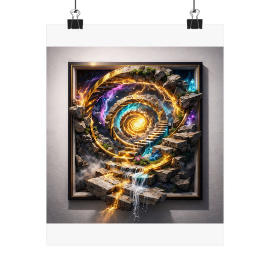 SpiralPortal -- Poster Mat